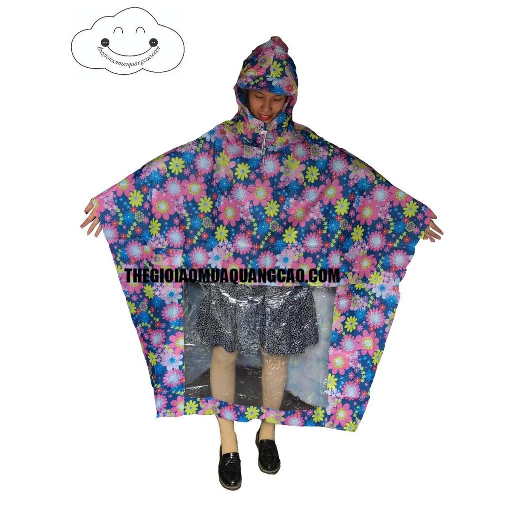 Áo mưa 2 đầu cánh dơi Vải dù cao cấp hàng Việt Nam siêu bền, đẹp
