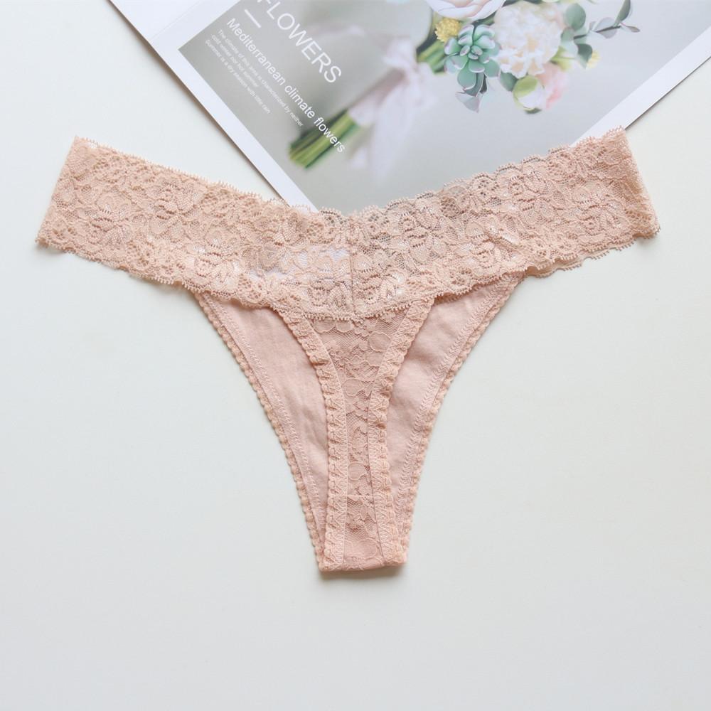 10 Cái/lốc Voplidia T-Lưng Nữ VS Quần Lót Ren Quần Lót Đùi Và G Dây Nữ Không Đường May Quần Lót Ren quần Lót 035