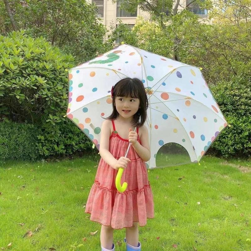 Ô cho bé Dù Che Mưa Nắng KIDS'UMBRELLA- THE VERYHUNGRY CATERPILLAR Hình Chú Sâu Háu Ăn Cao Cấp