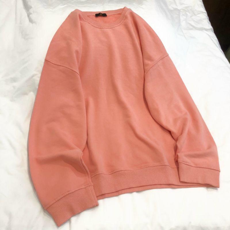Áo sweater trơn dày xịn mềm mịn, siêu đỉnh nam nữ unisex áo đôi ulzzang - ẢNH THẬT