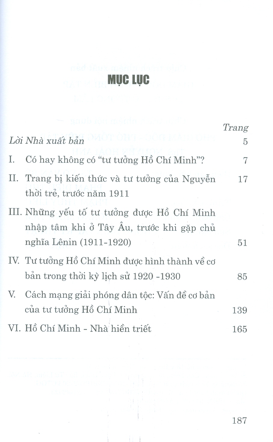 Sự Hình Thành Về Cơ Bản Tư Tưởng Hồ Chí Minh (Xuất bản lần thứ hai, có chỉnh sửa)