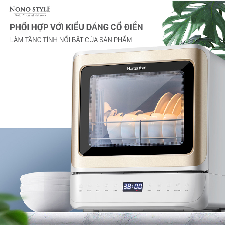 Máy Rửa Chén Bát Hanze DW-T1 (45L) - Hàng Chính Hãng