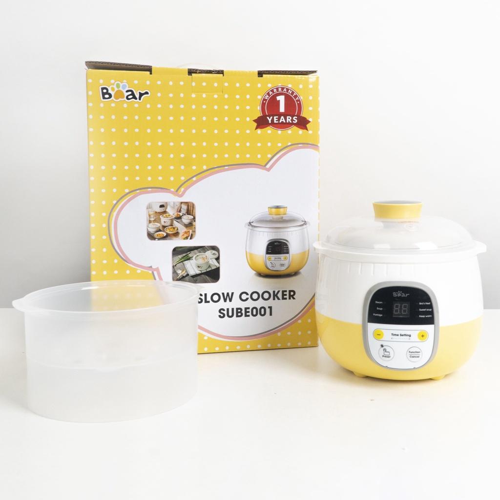 [Có sẵn] [Giá hủy diệt] Nồi Nấu Chậm Bear 0.8L - Bản Quốc Tế [Dahamart - Siêu Thị Ăn Dặm