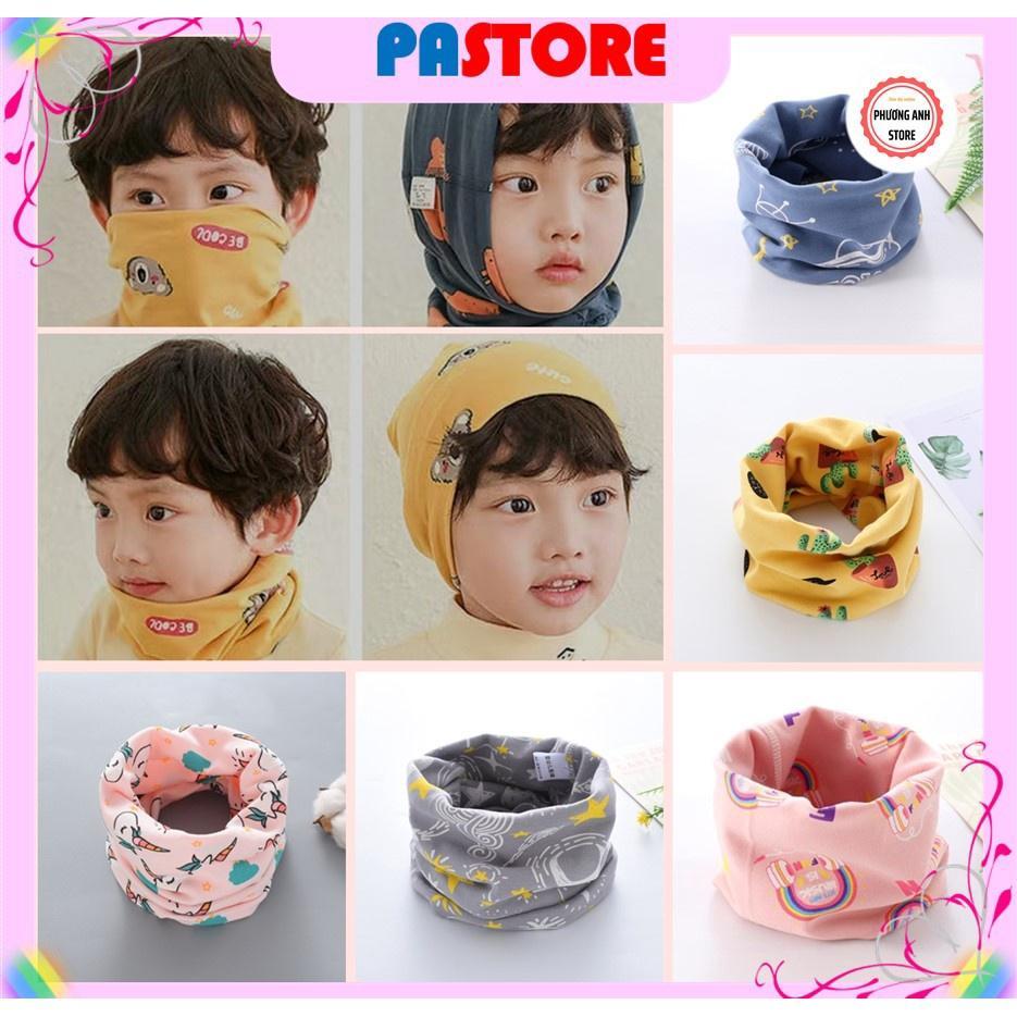 Khăn ống cotton quàng cổ cho bé từ 0-12 tuổi