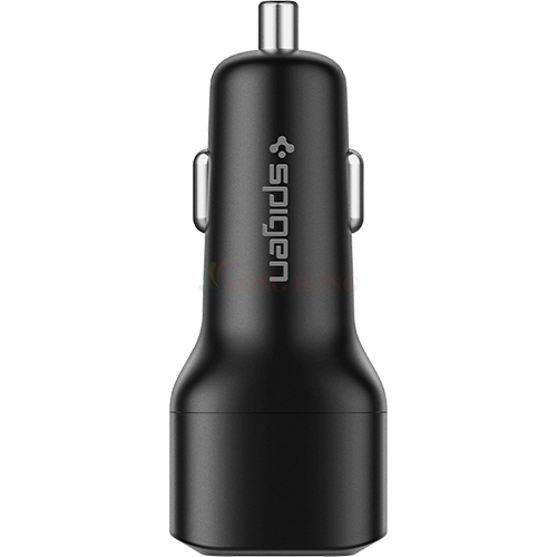 Cốc sạc xe hơi Spigen ArcStation Car Charger PC2000 2Type-C 65W ACP02562 - Hàng chính hãng