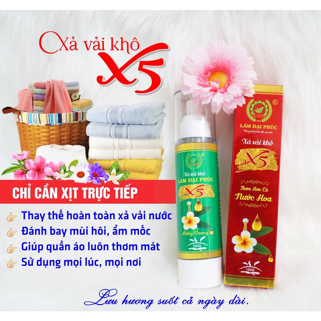 XỊT THƠM QUẦN ÁO - XẢ VẢI KHÔ