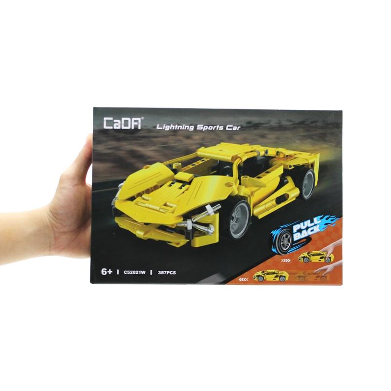 Đồ Chơi Lắp Ráp Xe Thể Thao Lightning Sports Car - CaDA C52021W
