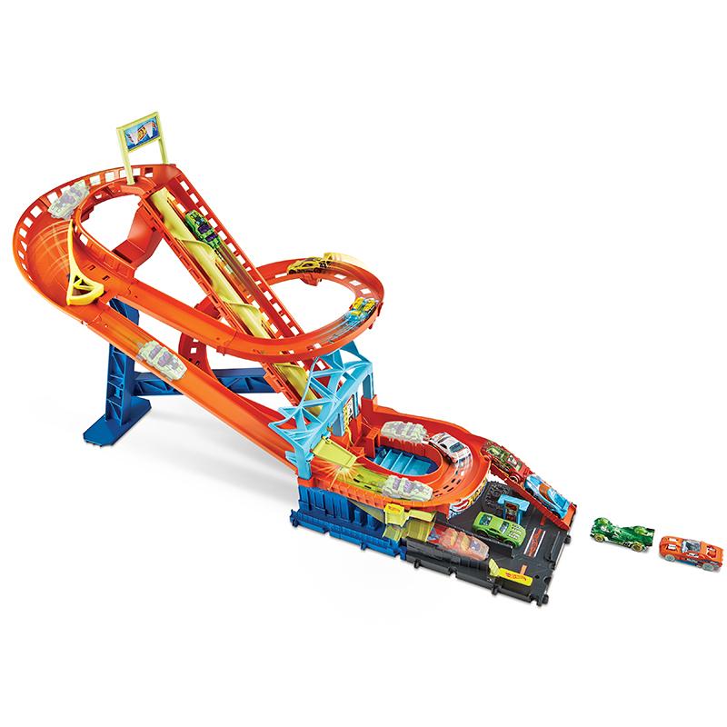 Đồ Chơi HOT WHEELS Bộ Tàu Lượn Siêu Tốc HDP04