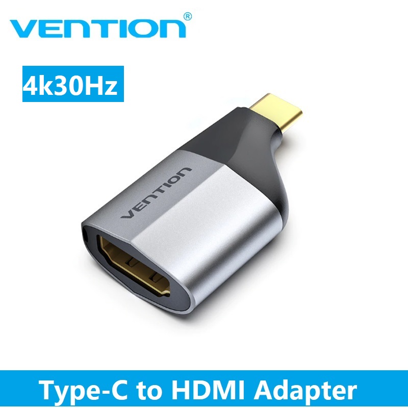 Đầu chuyển USB Type C to HDMI Vention hỗ trợ 2k, 4k60Hz - Hàng chính hãng