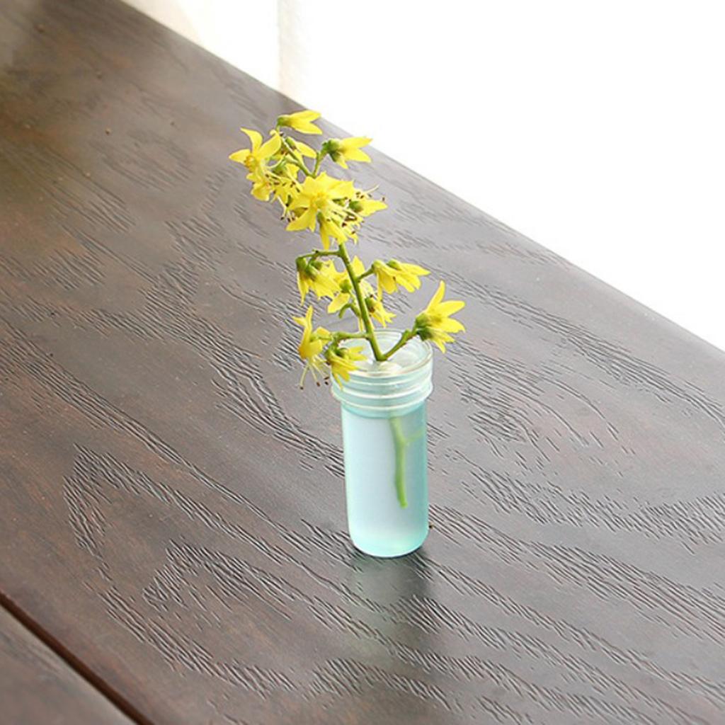 Plastic Flower Water Tubes Floral Tube/Vials Clear Blue_4.1x1.8cm