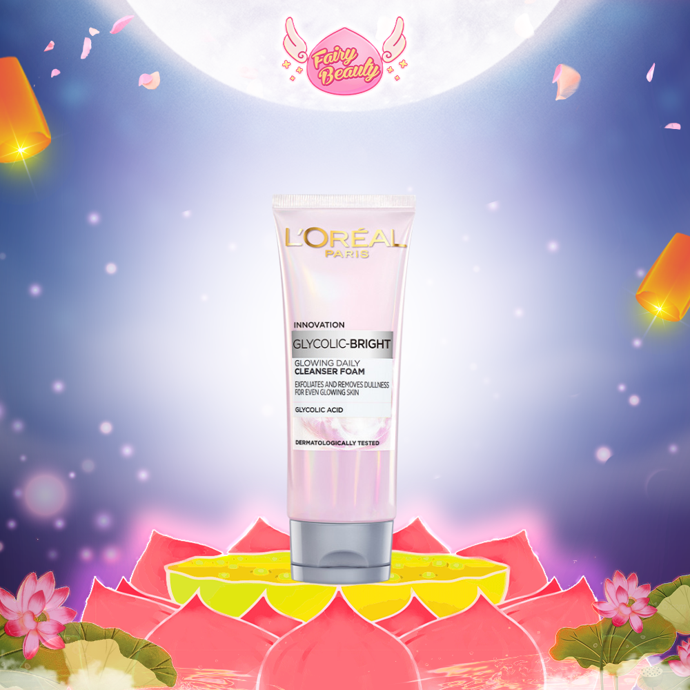 Sữa Rửa Mặt AHA - BHA Làm Sạch Sâu Giúp Sáng Da Và Mờ Thâm Nám Mềm Mịn Glycolic Bright 100ml