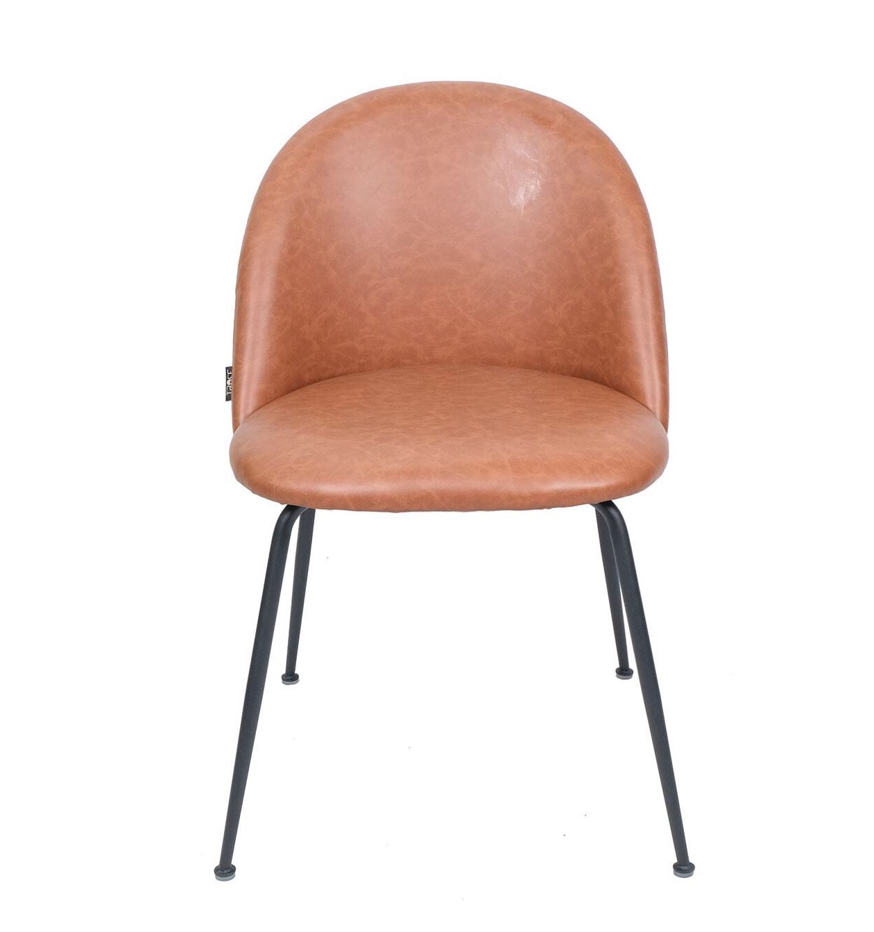 Ghế ăn vải nhung chân đen LB195