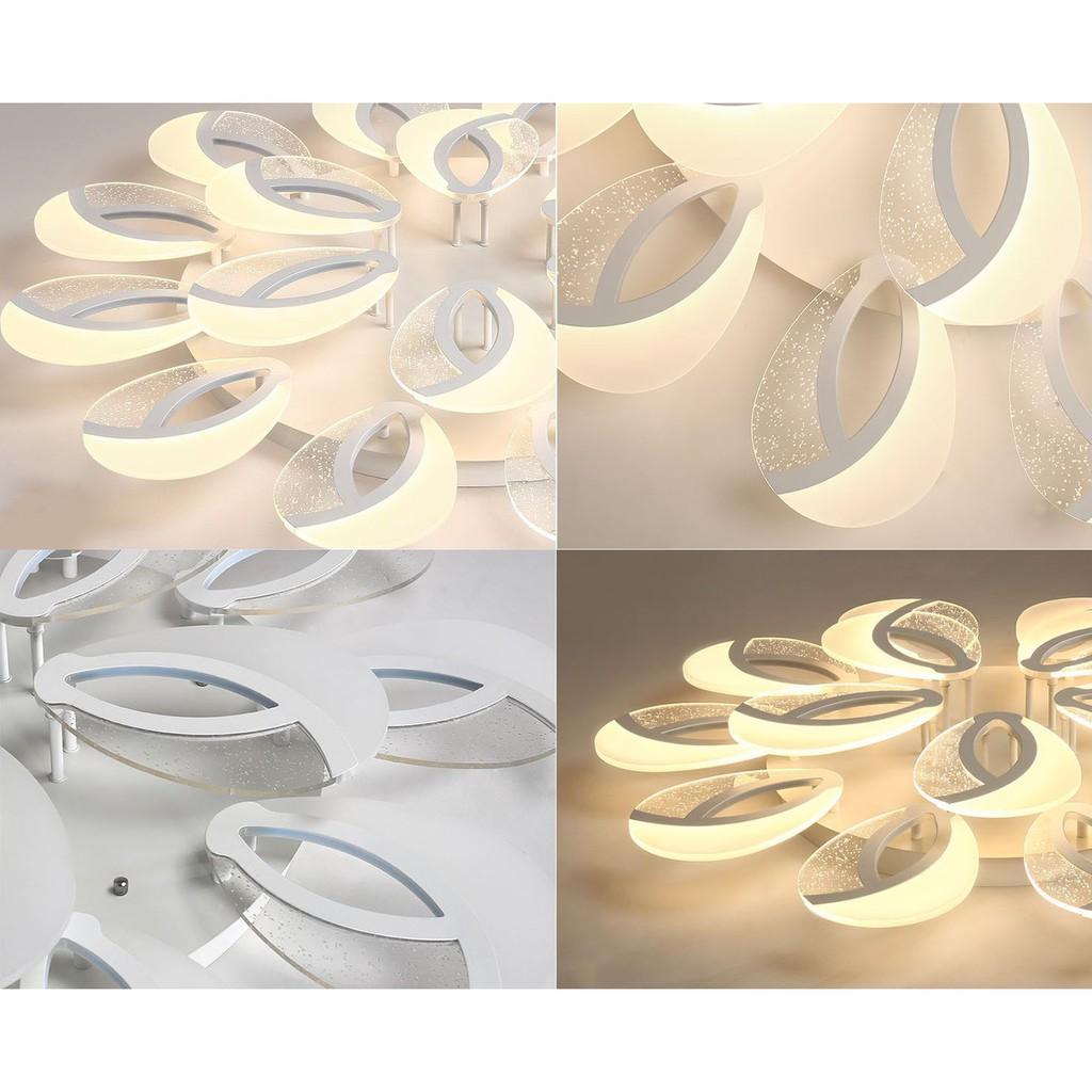 Đèn trần MODEN với 3 chế độ ánh sáng trang trí nội thất sang trọng - kèm điều khiển từ xa - .