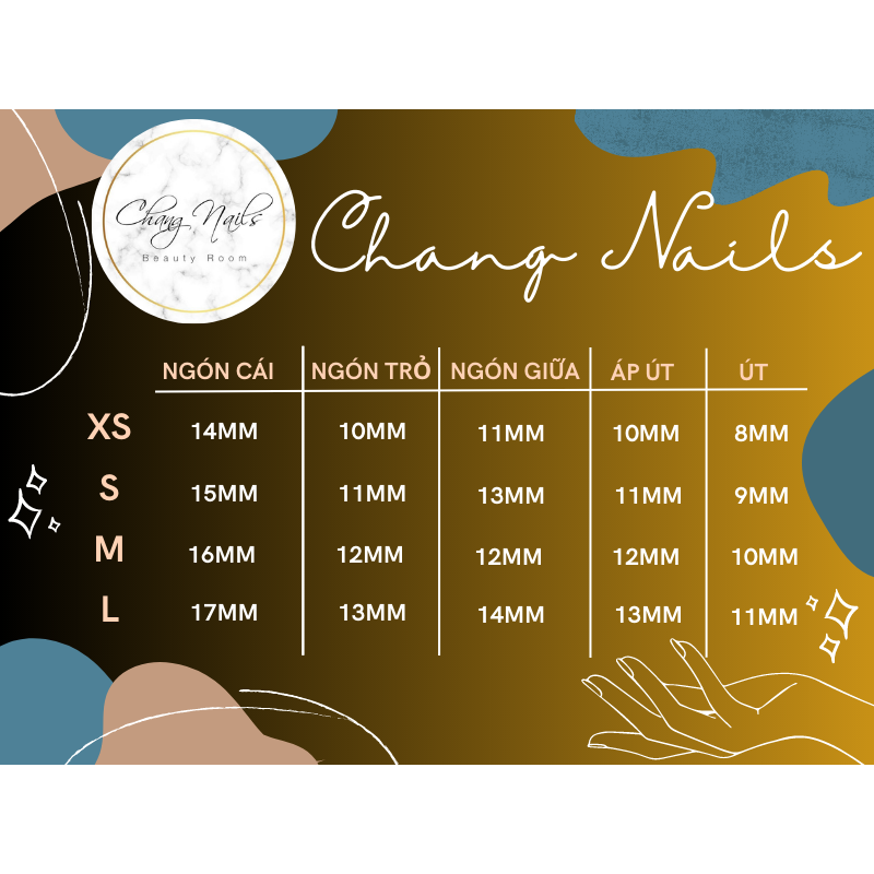 Chang Nails - Nail Box thiết kế thủ công - Họa tiết hoa tinh xảo dễ thương