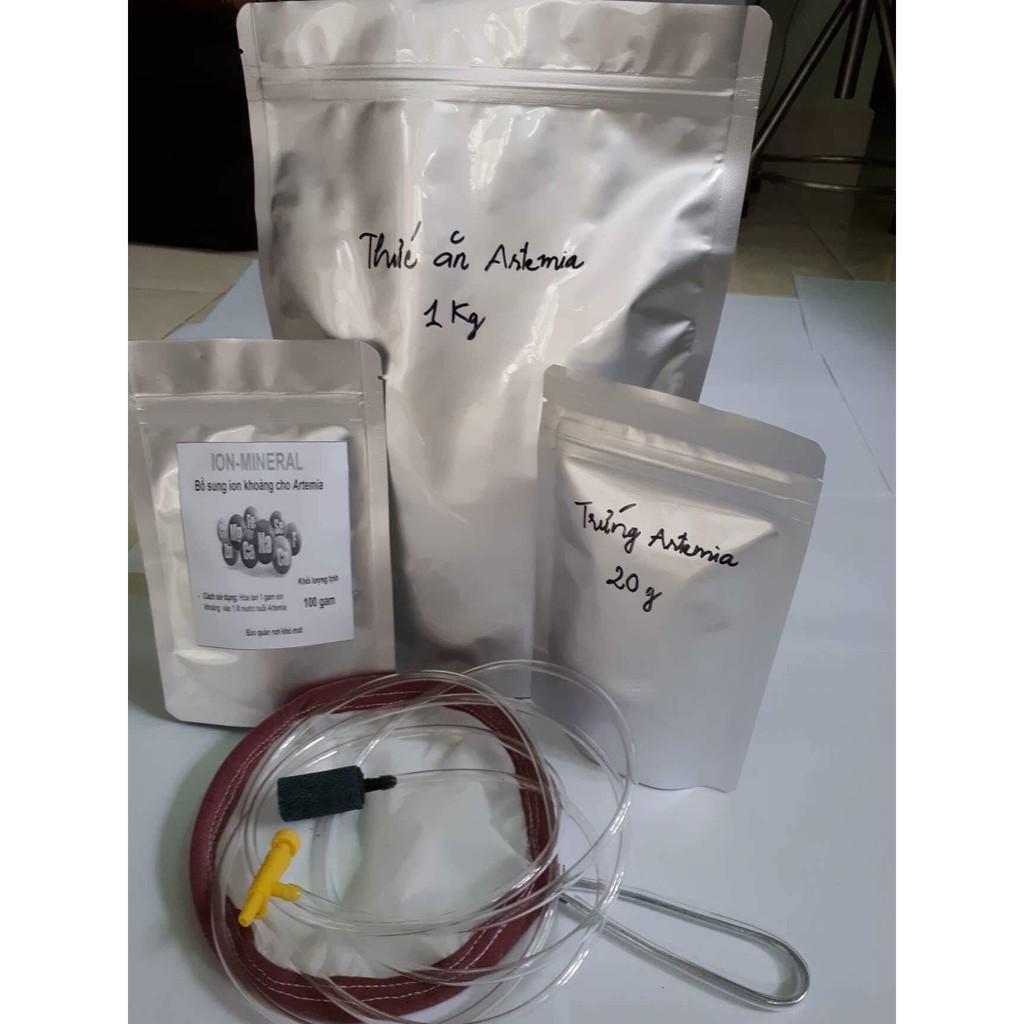 Thức ăn tăng dinh dưỡng cho Artemia Sinh Khối