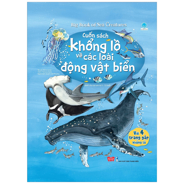 Big Book - Cuốn Sách Khổng Lồ Về Các Loài Động Vật Biển -Cuốn Sách Dành Cho Thiếu Nhi