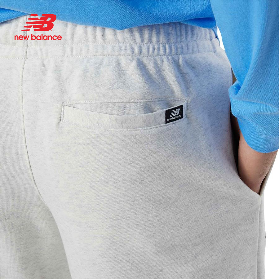 Quần ngắn thời trang nam New Balance LIFESTYLE SHORTS M SEA SALT HEATHER - MS23502SAH (form quốc tế)