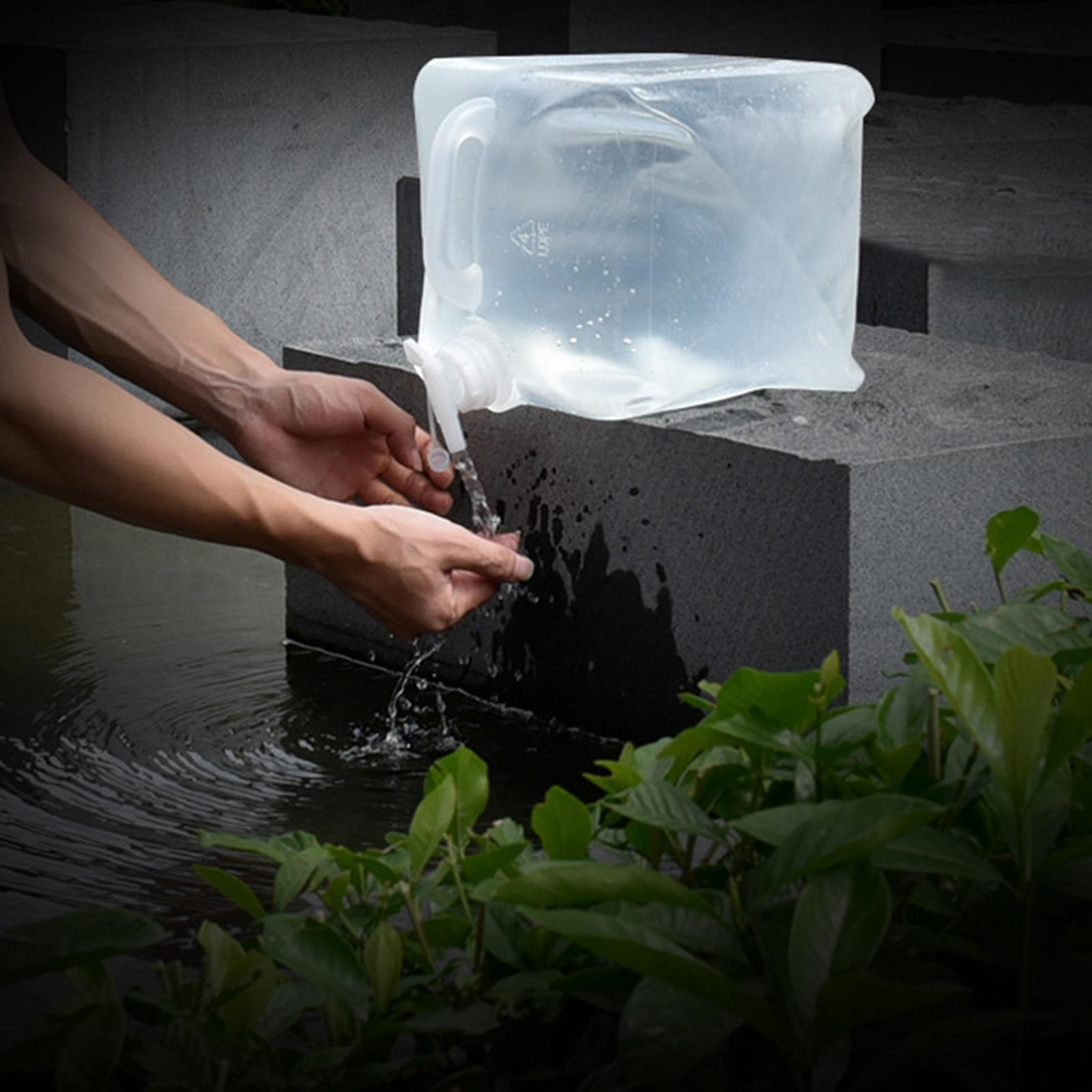 Collapsible Water Container Car with  Water Storage