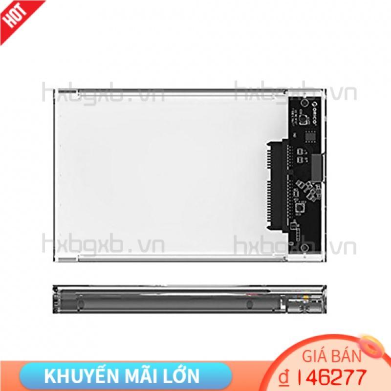 Hộp ổ cứng HDD Type C tốc độ cao 2.5 inch trong suốt