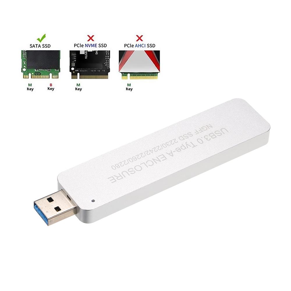 USB3.0 Type-A NGFF SSD truyền dữ liệu nhanh hơn 5Gbps