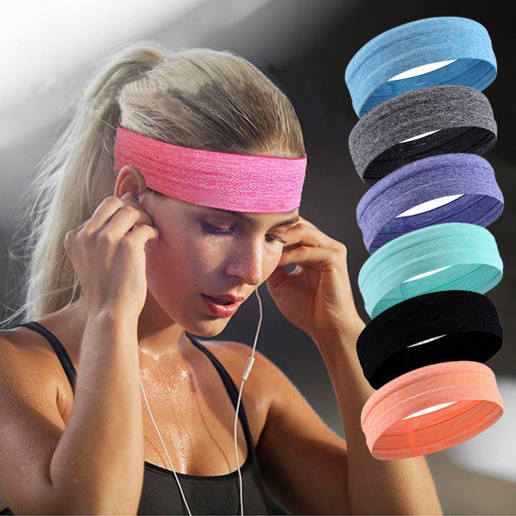 Băng đô, băng trán thể thao headband thấm hút mồ hôi nam nữ TOPBODY