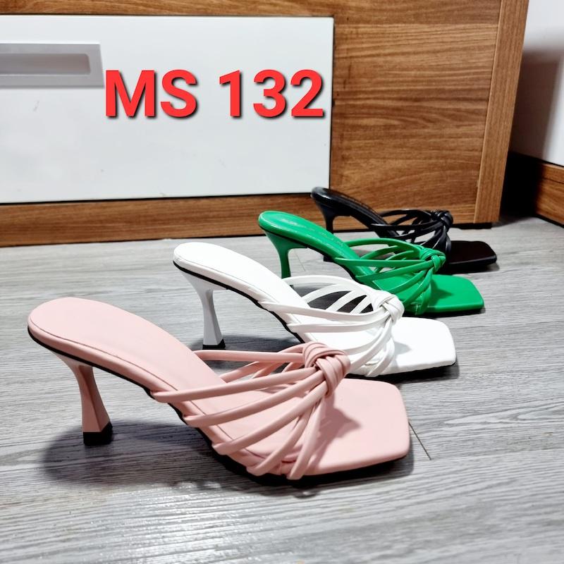 Dép Cao Gót Nữ 5 Phân Quai Mãnh Thắt Ú - MS 132