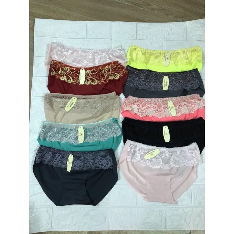 10 Quần lót đúc pha ren ngang mã 02