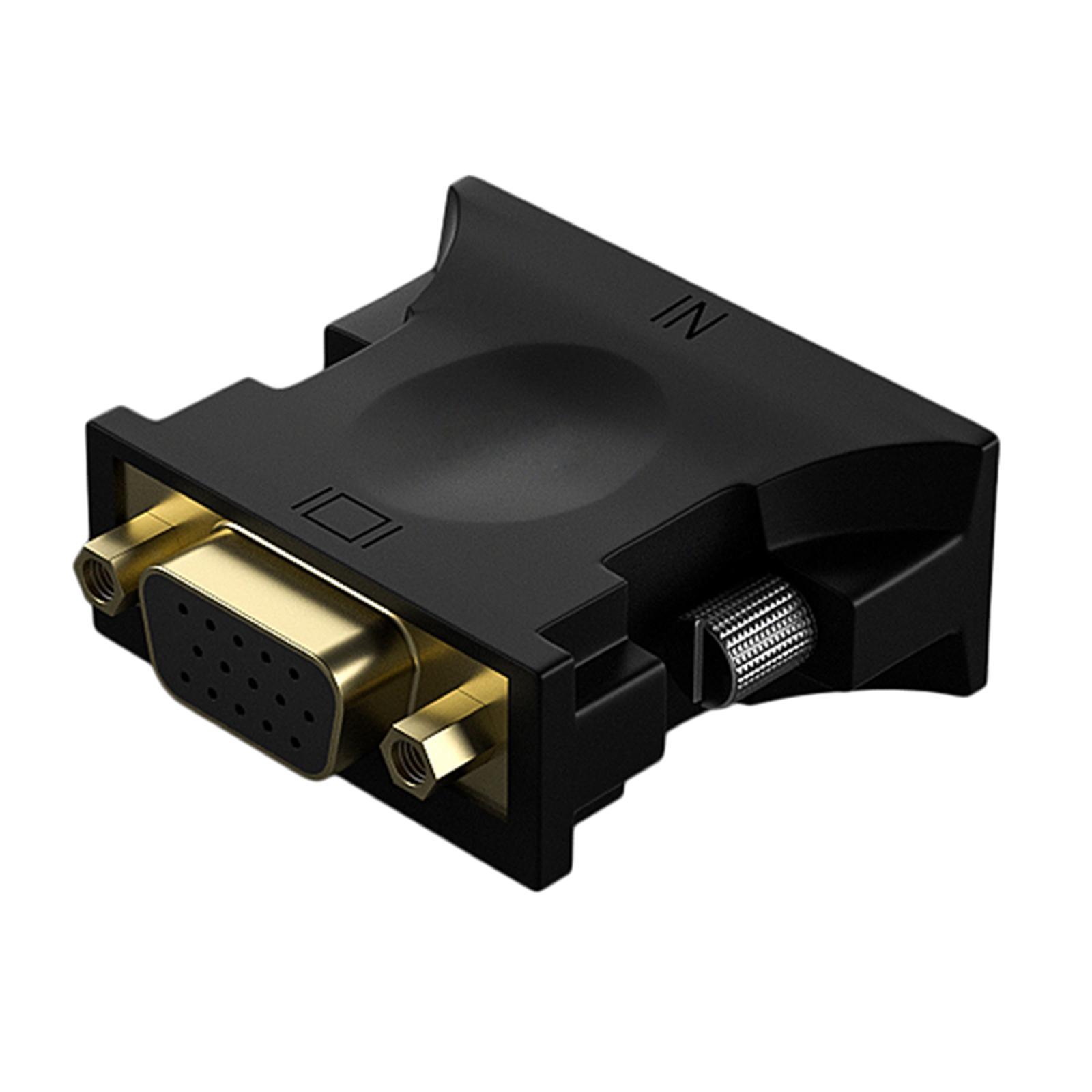 24+1 to VGA Adapter 1080P FHD Resolution Video Connector for Laptop TV