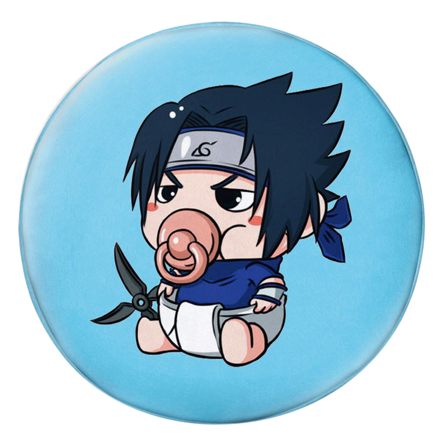 Gối Ôm Tròn In Hình Em Bé Sasuke - GOCP312