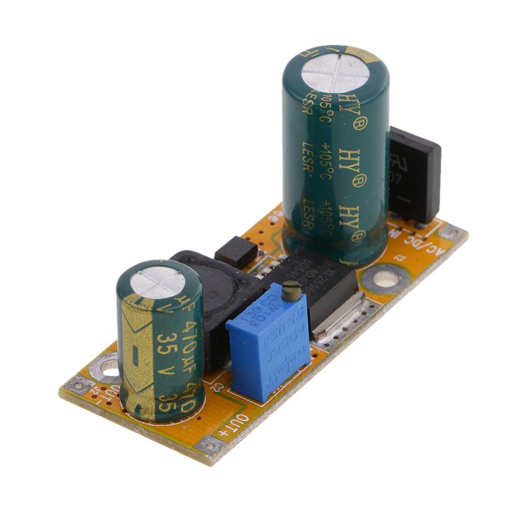 AC 24V to DC 12V LM2596 Adjustable Step down Power Converter Module