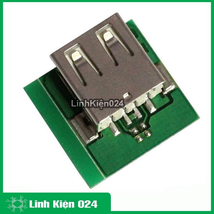 Combo 2 chiếc Mạch Sạc Pin Dự Phòng 5V-600MA Mini Có led báo sạc