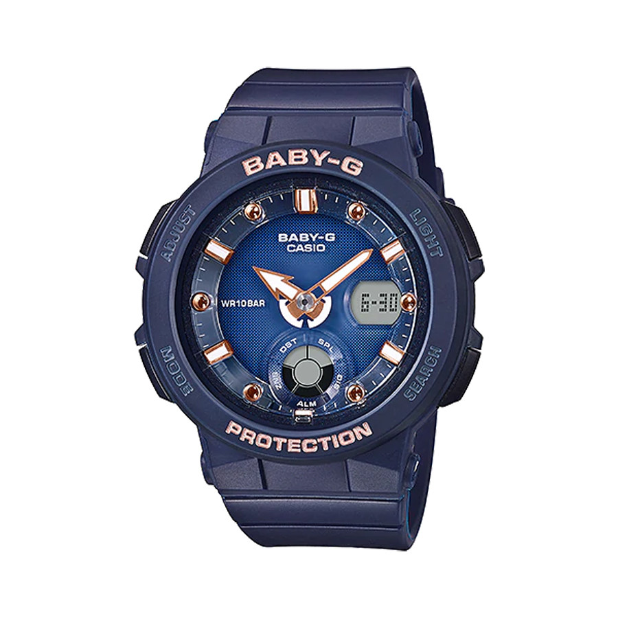 Đồng hồ nữ dây nhựa Casio Baby-G chính hãng BGA-250-2A2DR