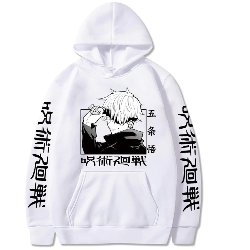 Cửu Âm Chân Kinh Kaisen 2021 Hot Anime Hoodie Tay Dài Rời Harajuku Dạo Phố Hip Hop Kính Thời Trang Uniex