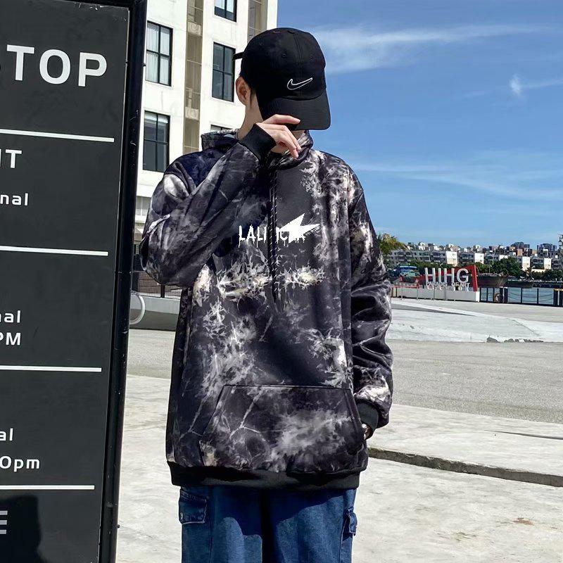 Áo hoodie tay dài dáng rộng 7 màu thời trang phong cách hàn quốc