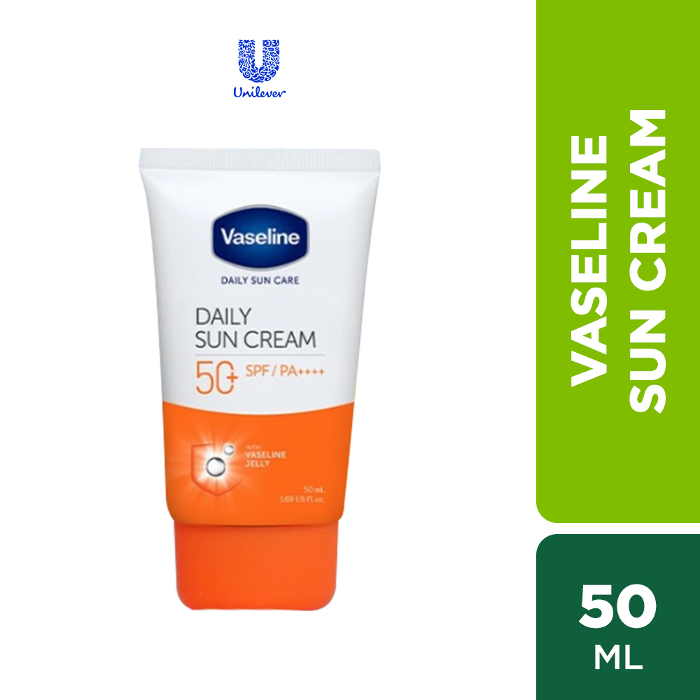 Kem chống nắng hàng ngày Vaseline Daily Sun Cream 50+ SPFPA++++ 50ml