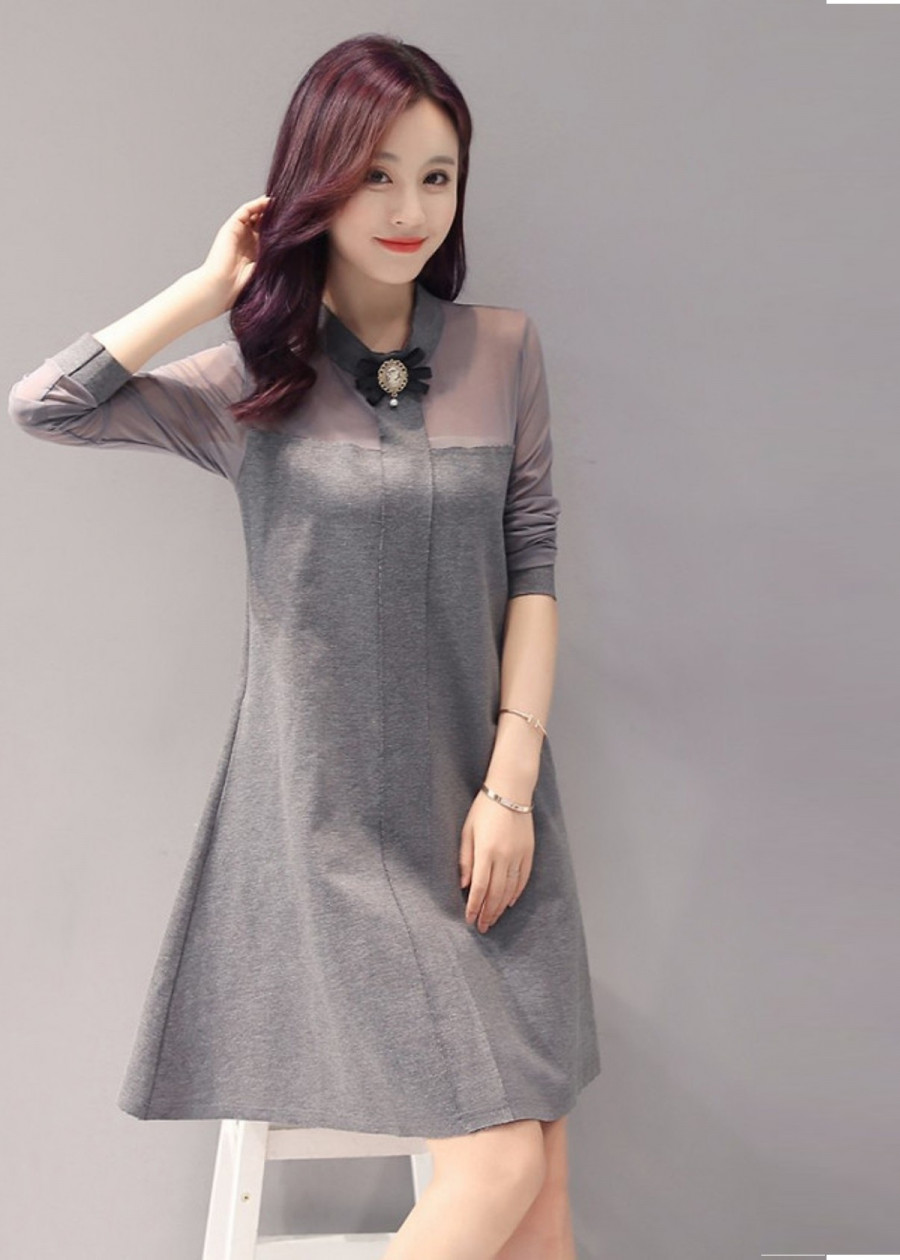 Đầm suông kèm phụ kiện NT4175N1