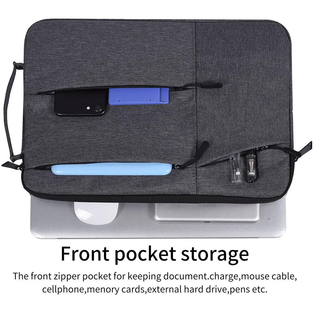 Túi Laptop Da Ốp Lưng Máy Tính Bảng Cho Macbook Air Pro 13 12 11 13.3 14 15 15.6 16 Laptop Máy Tính máy Tính Xách Tay Dành Cho HP Xiaomi