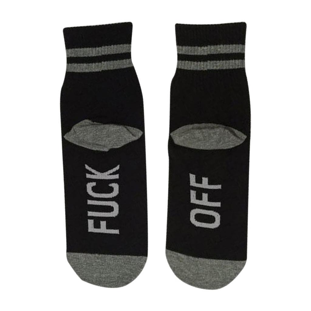Unisex F** Crew Socks Causal Winter Warm Tube Socks