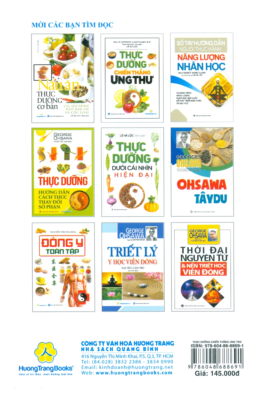 Thực Dưỡng Chiến Thắng Ung Thư (Tái bản 2024) - BS. Anthony J.Sattilaro; Lê Hà Lộc dịch
