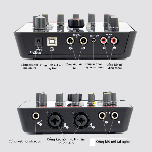 SoundCard ICON UPOD PRO: 72 hiệu ứng vang, Hát thu âm, Livestream chuyên nghiệp