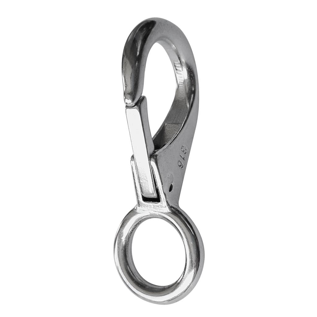 Ốp Móc Khóa Thép Không Gỉ Mắt, Thuyền Snap Hook