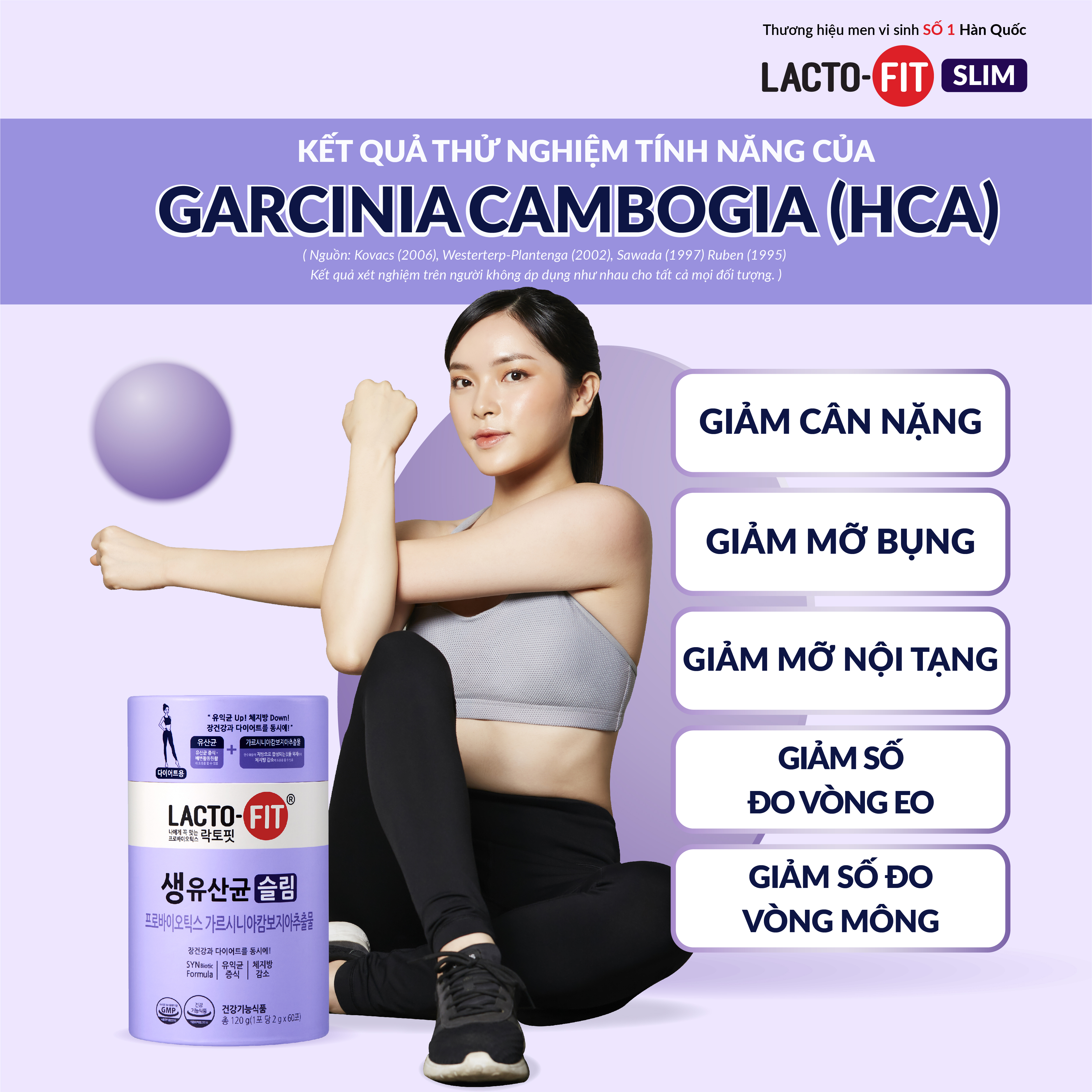 Gói Lẻ Men Vi Sinh LACTO-FIT SLIM - Ổn Định Tiêu Hoá & Hỗ Trợ Giảm Cân