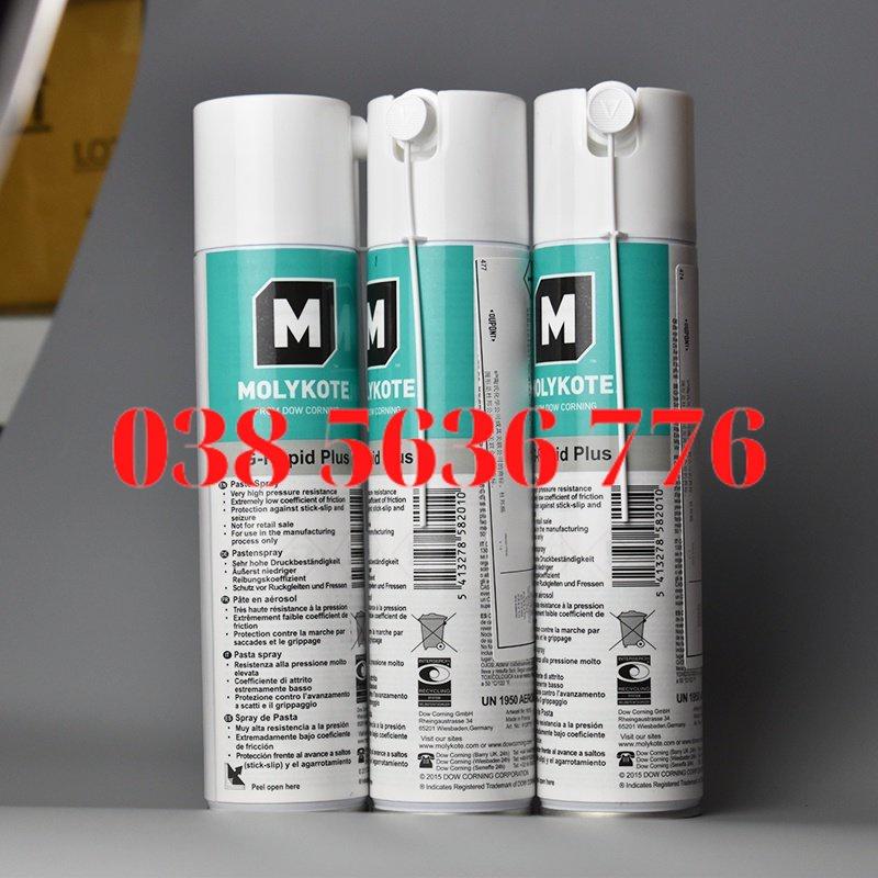 Molykote G-Rapid Plus Paste, Phun Bôi Trơn Cho Bánh Răng Mang