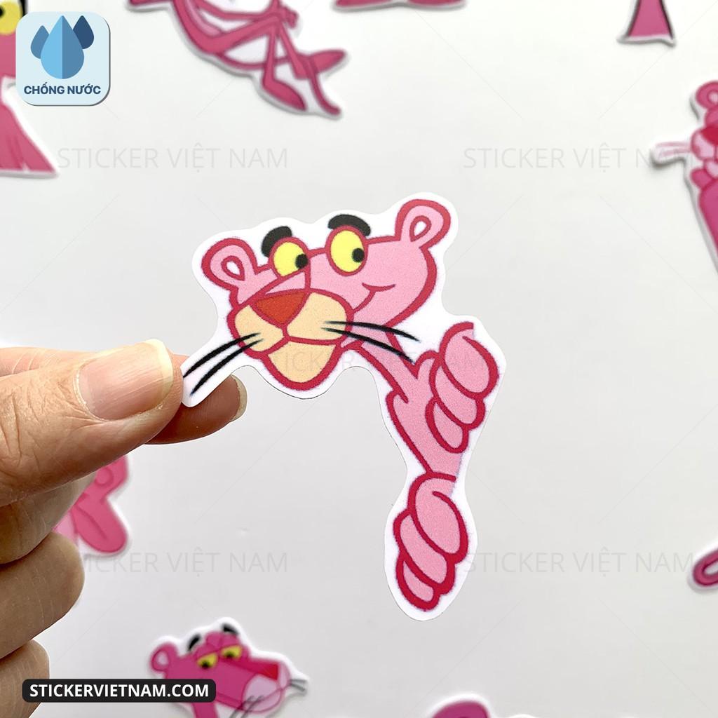 Bộ sticker in hình Báo Hồng - Pink Panther - Dán Trang Trí - Chất ...