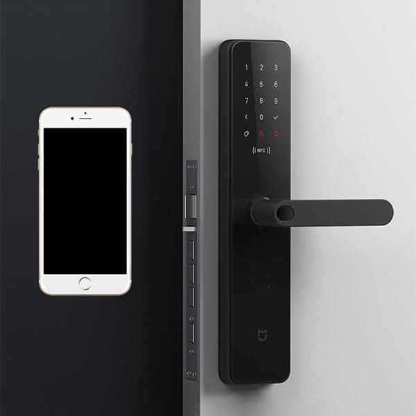 Khóa cửa thông minh Smart Door Lock E, mở cửa bằng vân tay, mật khẩu, mật khẩu tạm thời, Bluetooth, HomeKit, chìa khóa khẩn cấp