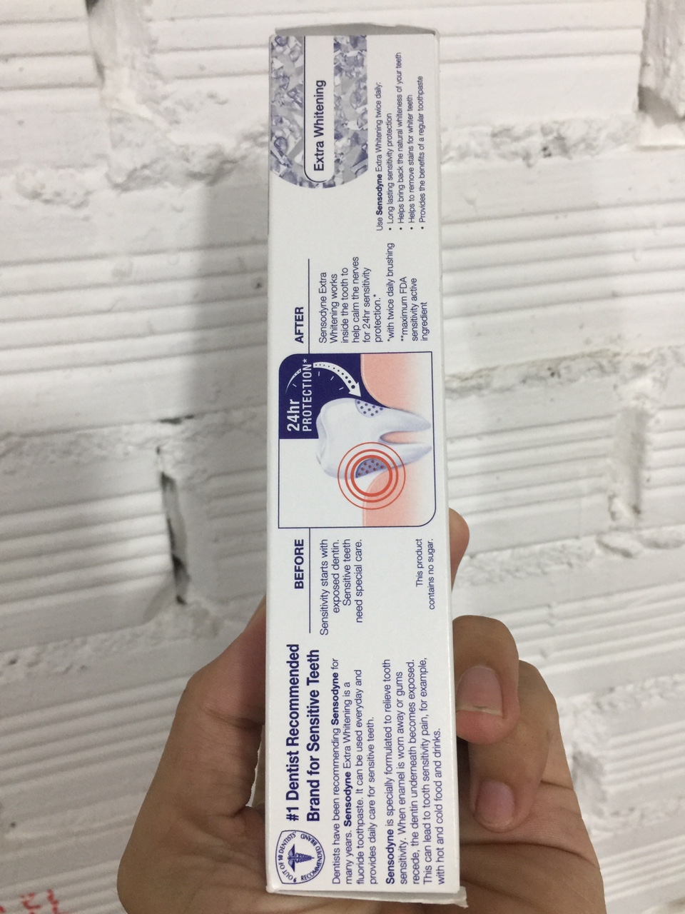 Kem đánh răng Sensodyne Extra Whitening Toothpaste 113g hàng nhập mỹ