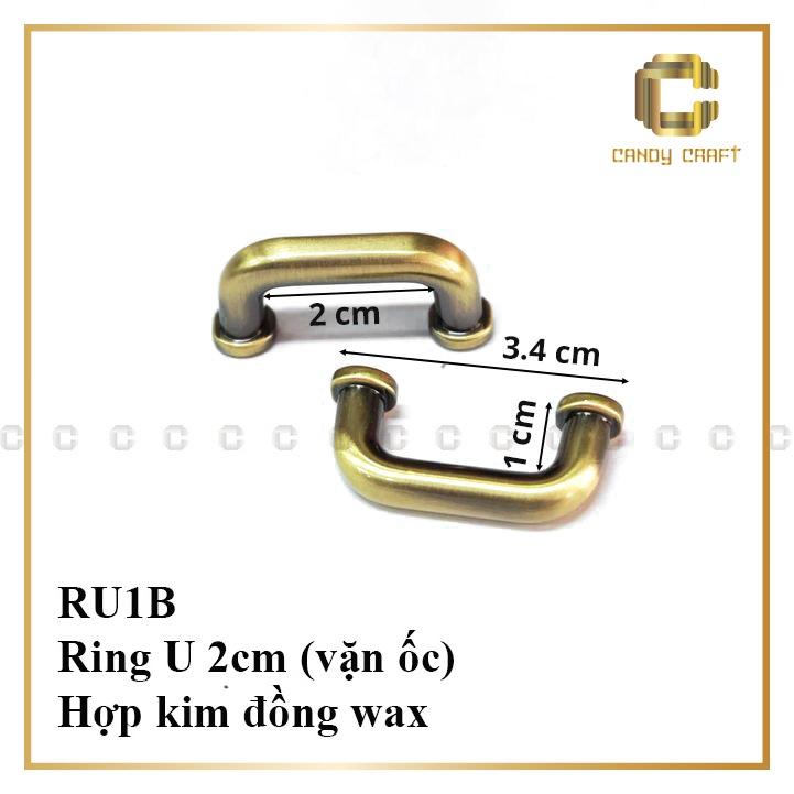 Khoen chữ U 1cm - 2cm - 2.5cm