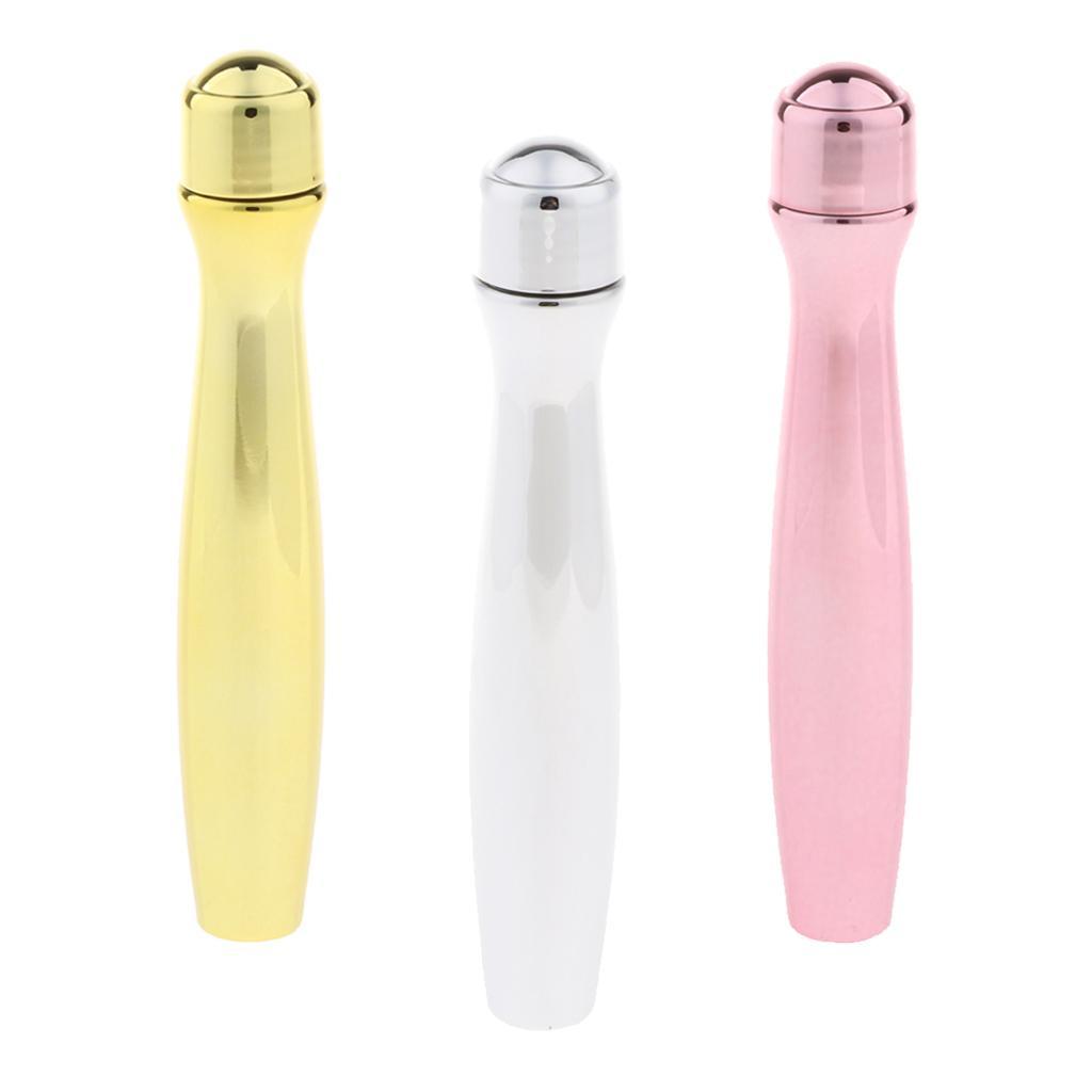 15ml Empty Roller Bottles for Essential Oils Perfume liquids Golden