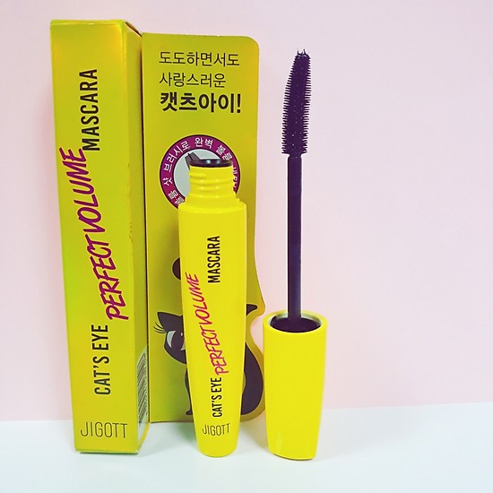 MASCARA JIGOTT CAT'S EYE PERFECT VOLUME - VÀNG