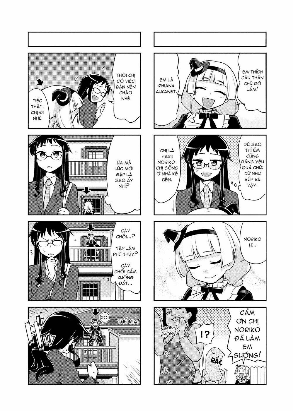 majyo to houki to kurobuchi megane chapter 2 4